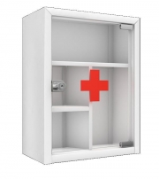 со стеклом Аптечка