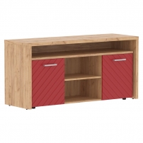Torr LUX TLTF-3D Дуб Бофорд Красный Тумба с фригобаром