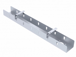Deka Д-041.12 Черный Съемный кабель-канал 1200