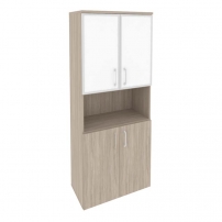 ONIX O.ST-1.4R white Дуб Аттик Шкаф высокий широкий