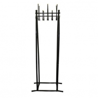 АЛЛА-10 (черный) Вешалка гардеробная напольная