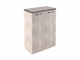 TMC 85.1 (Дуб Каньон) Шкаф с глухими средними дверьми и топом