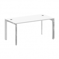 ONIX DIRECT LUX M-O.MP-SRR-4.8 Белый бриллиант Стол рабочий руководителя на П-образном м/к