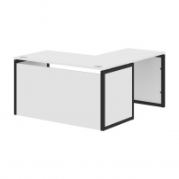 XTEN-QP XQPCT 1415H L Белый Антрацит Стол письменный угловой левый