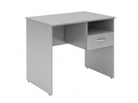 (S-900) R с правой подвесной тумбой Серый Стол письменный