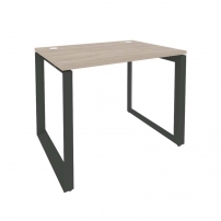 ONIX O.MO-SP-1.7 Дуб Аттик/Антрацит Стол рабочий на О-образном м/к