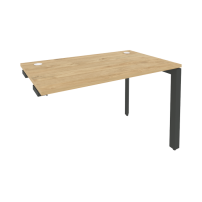 ONIX O.MP-SPR-2.7 Тиквуд Светлый/Антрацит Стол-приставка на П-образном м/к к опорным элементам
