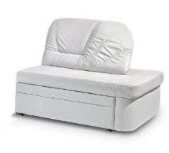 Премьер 6 Белая (кожа) Премьер 6 Белая (кожа) Оттоманка правая