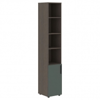 VELION VHCS 40.5 L Нефрит Дуб Сильвер VELION VHCS 40.5 L Нефрит Дуб Сильвер Шкаф-колонка с глухой малой дверью (левый)