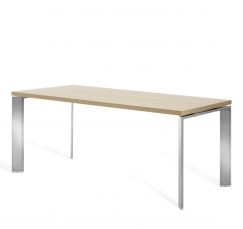 FERMO FE200 CH/DYDY Дуб светлый/Хром Стол L200