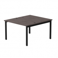 Everprof EVO 254S015 Дуб Пасадена Черный Everprof EVO 254S015 Дуб Пасадена Черный Бенч-система на 2 места на металлокаркасе, опоры 45 гр