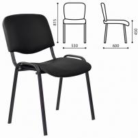 STAFF Iso Lite CF-008 кожзам черный (Z-11) Стул