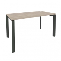 ONIX O.MP-SP-3.7 Дуб Аттик/Антрацит Стол рабочий на П-образном м/к