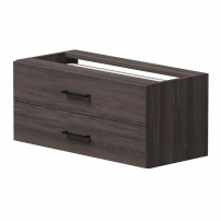 Everprof EVO 254Н012 Дуб Пасадена Черный Everprof EVO 254Н012 Дуб Пасадена Черный Модуль с ящиками для стеллажа металлического (комплект элементов стеллажа)