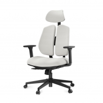 Eureka OC10-OW, белое Эргономичное компьютерное кресло