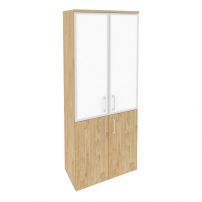 ONIX O.ST-1.2R white Тиквуд Светлый Шкаф высокий широкий