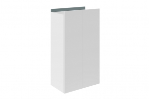 ART402.U604 Шкаф с двумя полками средний