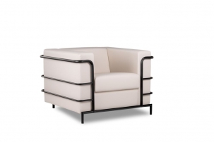 Аполло 2.0 (1Д) Кремово-белый Euroline 907 Кресло