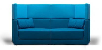Элемент 02 Сапфировый/Голубой Элемент 02 Сапфировый/Голубой Диван модульный с двухъярусной спинкой