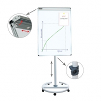 BRAUBERG передвижная 70х100 см Доска-флипчарт магнитно-маркерная