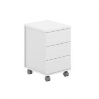 AG.272.WH.WH.WH AG.272.WH.WH.WH Тумба мобильная 3 ящ. метаб. 404х460х637 с замком