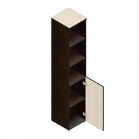 Р.П-2 Венге/Дуб Шкаф для документов узкий