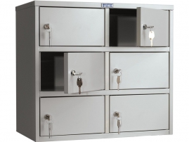 AMB-45/6 AMB-45/6 Индивидуальный шкаф кассира металлический