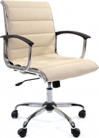 CHAIRMAN 760 М Экокожа премиум бежевая (Л) Кресло руководителя