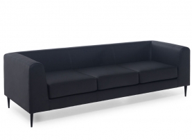 EVA UP 3 Black Dollaro 501 black Диван 3 места