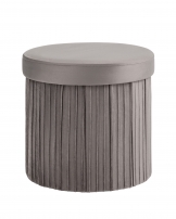 Store Round антрацитовый Store Round антрацитовый Пуф складной с ящиком