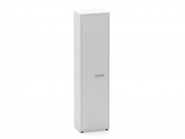 Deka 10.23.302Л Белый Шкаф для одежды 5 узкий