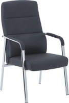 Everprof City Экокожа Черный Кресло для посетителей