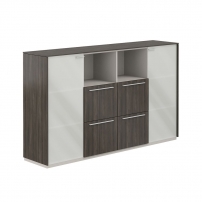 Atlas NZ-0316.BT.BT Бренсон Трюфель Шкаф средний с ящиками