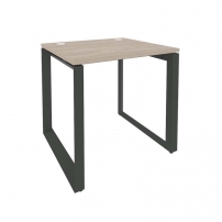 ONIX O.MO-SP-0.7 Дуб Аттик/Антрацит Стол рабочий на О-образном м/к