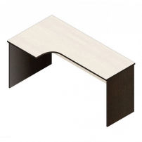 Р.РС-16 (левый) Венге/дуб молочный Стол компьютерный угловой