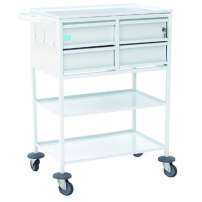 с 4-мя ящиками для перевязочной с 4-мя ящиками для перевязочной Стол-тележка