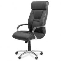 Олимп X Черное (кожа) Олимп X Черное (кожа) Кресло руководителя