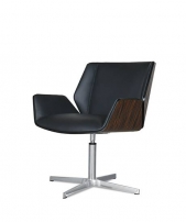 Овертайм D80K шпон категория 102 Кожаное компьютерное кресло