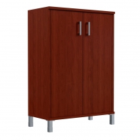 В420.6 Бургунди Стеллаж с дверью ДСП