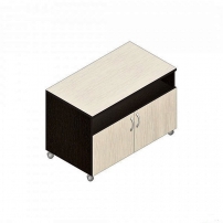 Р.ШВ Венге/Дуб молочный Тумба подкатная