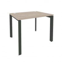ONIX O.MP-SP-1.8 Дуб Аттик/Антрацит Стол рабочий на П-образном м/к
