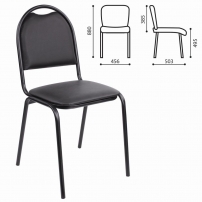 РС00Л кожзам Черный Стул для посетителей