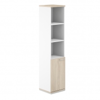 AG.219.WH.AR.AR.L AG.219.WH.AR.AR.L Шкаф 5 ур. 400х400х1833 полуоткрытый