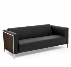 VISPO MARONE 2 DAKOTA black Диван 2 места