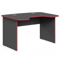 SKILLL STG 1385.1 антрацит/красный Игровой компьютерный стол