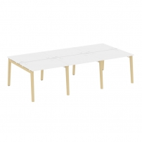 ONIX WOOD OW.D.RS-6.1.7 Белый Бриллиант/Светлый Рабочая станция