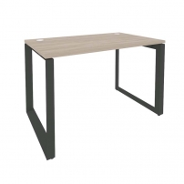 ONIX O.MO-SP-2.7 Дуб Аттик/Антрацит Стол рабочий на О-образном м/к
