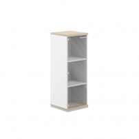 AG.205.WH.AR.GL.L AG.205.WH.AR.GL.L Шкаф 3 ур. 400х400х1111 со стеклом
