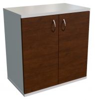 Reception Steel 11322 Дуб темный Шкаф-купе 143 с замком и топом
