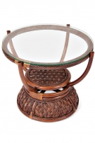 Andrea ротанг, D60х50см, Pecan Washed (античн. орех) Andrea ротанг, D60х50см, Pecan Washed (античн. орех) Столик кофейный